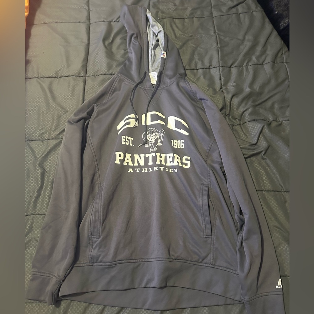 Sacramento City College Gray Russell Athletic Hoodie Medium